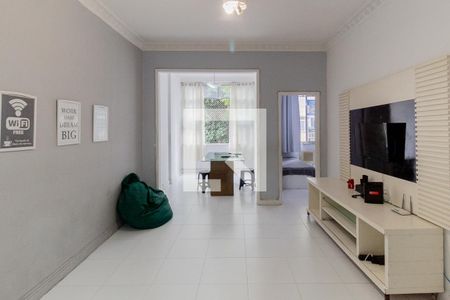 Sala de apartamento à venda com 2 quartos, 88m² em Botafogo, Rio de Janeiro