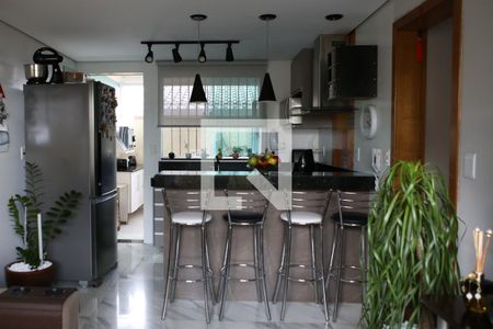 Cozinha de apartamento à venda com 3 quartos, 167m² em Santa Mônica , Belo Horizonte