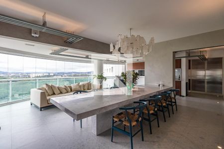 Sala de apartamento à venda com 3 quartos, 261m² em Alphaville Empresarial, Barueri