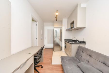 Sala de apartamento para alugar com 1 quarto, 28m² em República, São Paulo