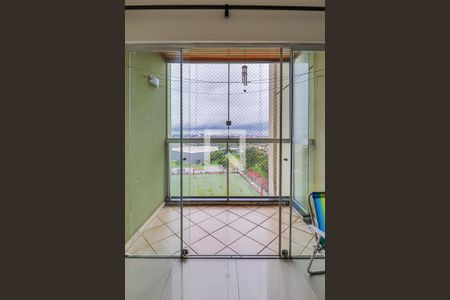 Varanda da Sala de apartamento à venda com 3 quartos, 75m² em Santa Cruz, Belo Horizonte