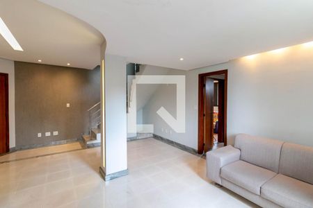 Sala de apartamento à venda com 2 quartos, 180m² em Estoril, Belo Horizonte
