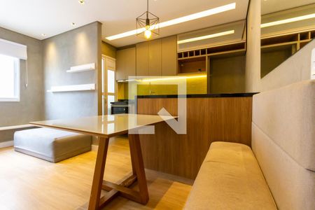 Sala de Jantar de apartamento para alugar com 1 quarto, 33m² em Barra Funda, São Paulo