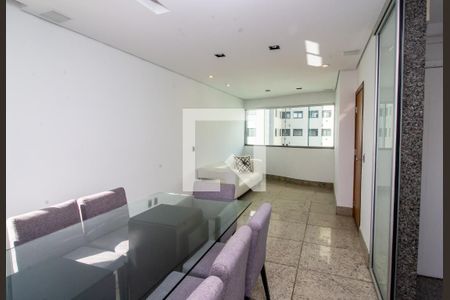 Sala de apartamento à venda com 3 quartos, 240m² em Santo Antônio, Belo Horizonte