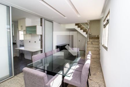 Sala de apartamento à venda com 3 quartos, 240m² em Santo Antônio, Belo Horizonte