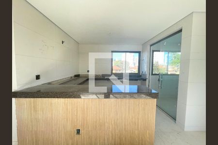 Cozinha de apartamento à venda com 4 quartos, 260m² em Jaraguá, Belo Horizonte