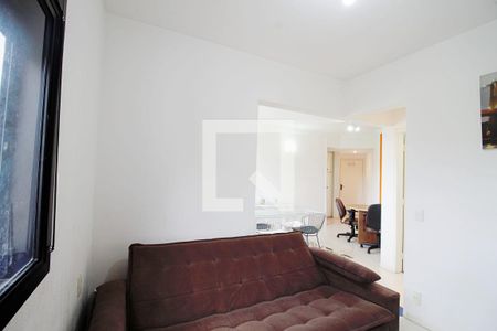 Sala  de apartamento à venda com 1 quarto, 72m² em Vila Andrade, São Paulo