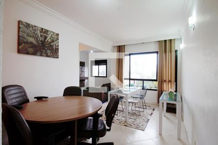 Sala  de apartamento à venda com 1 quarto, 72m² em Vila Andrade, São Paulo