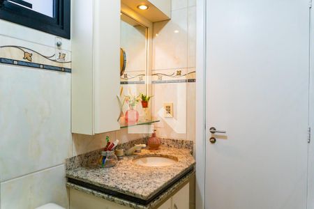 Banheiro da Suíte 1 de apartamento à venda com 3 quartos, 127m² em Vila Clementino, São Paulo