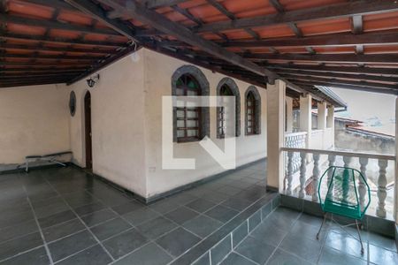 Varanda da Sala de casa à venda com 3 quartos, 350m² em Vila Magnesita, Belo Horizonte