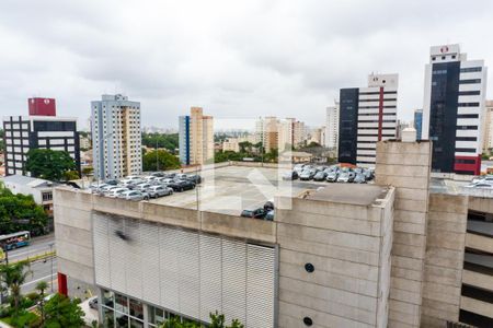 Vista da Sacada de apartamento à venda com 1 quarto, 38m² em Mirandópolis, São Paulo