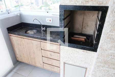 Varanda da Sala de apartamento para alugar com 2 quartos, 59m² em Vila São Pedro, Santo André