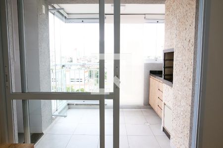 Varanda da Sala de apartamento para alugar com 2 quartos, 59m² em Vila São Pedro, Santo André