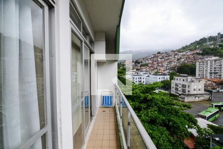 Varanda da Sala de apartamento à venda com 2 quartos, 64m² em Andaraí, Rio de Janeiro