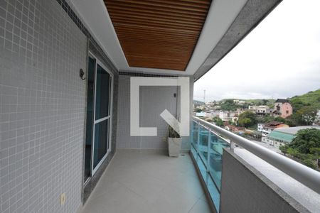 Varanda da Sala de apartamento para alugar com 3 quartos, 180m² em Vila Valqueire, Rio de Janeiro