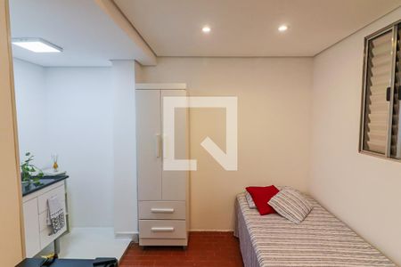 Studio - Quarto  / Cozinha de kitnet/studio para alugar com 1 quarto, 12m² em Jardim Bonfiglioli, São Paulo