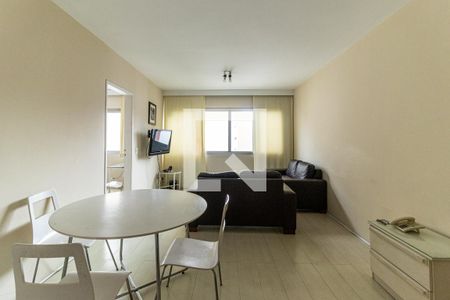 Sala de apartamento à venda com 2 quartos, 70m² em Vila Buarque, São Paulo