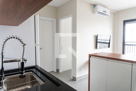 Sala/Cozinha de apartamento para alugar com 1 quarto, 30m² em Vila Santa Catarina, São Paulo