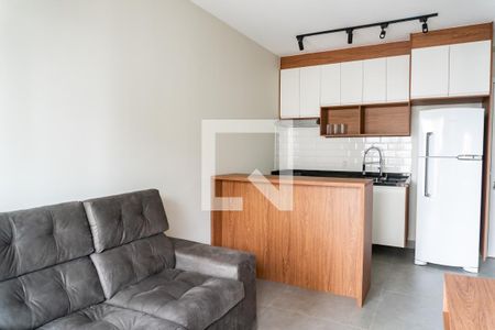 Sala/Cozinha de apartamento para alugar com 1 quarto, 30m² em Vila Santa Catarina, São Paulo