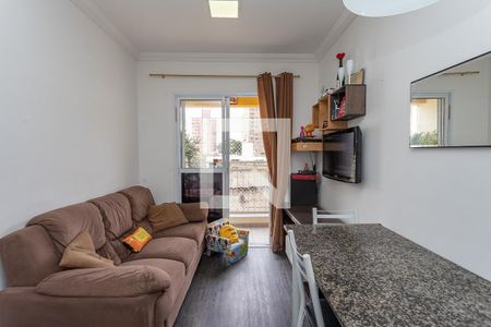 Sala  de apartamento à venda com 2 quartos, 50m² em Centro, Diadema