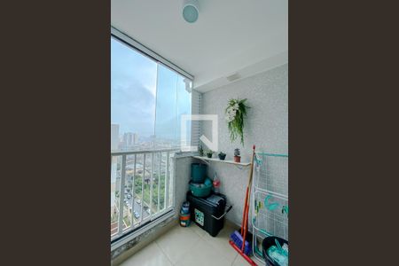 Varanda  de apartamento para alugar com 2 quartos, 55m² em Brás, São Paulo