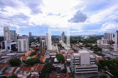 Vista de kitnet/studio para alugar com 1 quarto, 27m² em Pinheiros, São Paulo