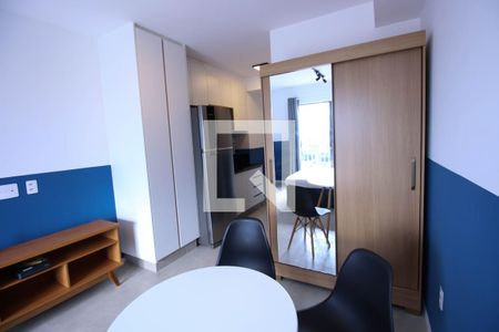 Quarto/Cozinha de kitnet/studio para alugar com 1 quarto, 27m² em Pinheiros, São Paulo