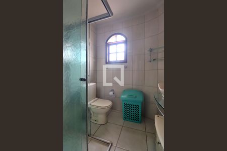 Banheiro do Quarto 1 - Suíte de apartamento à venda com 3 quartos, 280m² em Parque Erasmo Assunção, Santo André
