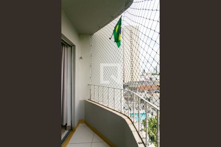 Varanda da Sala de apartamento para alugar com 3 quartos, 70m² em Vila Gomes Cardim, São Paulo