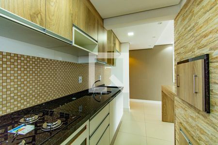 Cozinha de apartamento à venda com 3 quartos, 84m² em Centro, Canoas