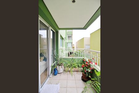 Varanda da Sala de apartamento à venda com 3 quartos, 110m² em Campestre, Santo André