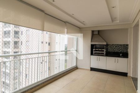 Varanda Gourmet de apartamento à venda com 3 quartos, 139m² em Jardim Arpoador, São Paulo