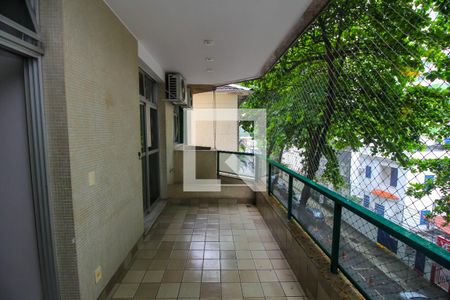 Varanda  de apartamento para alugar com 3 quartos, 134m² em Botafogo, Rio de Janeiro