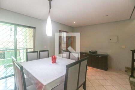 Sala de jantar de casa à venda com 3 quartos, 282m² em Jardim do Mar, São Bernardo do Campo