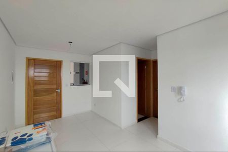 Sala e Cozinha Integrada de apartamento à venda com 2 quartos, 36m² em Vila Guilhermina, São Paulo