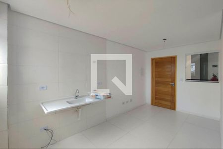 Sala e Cozinha Integrada de apartamento à venda com 2 quartos, 36m² em Vila Guilhermina, São Paulo