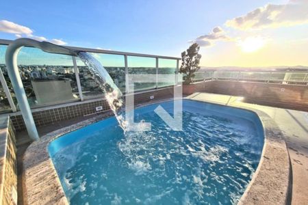 Área comum de apartamento à venda com 3 quartos, 165m² em Paquetá, Belo Horizonte