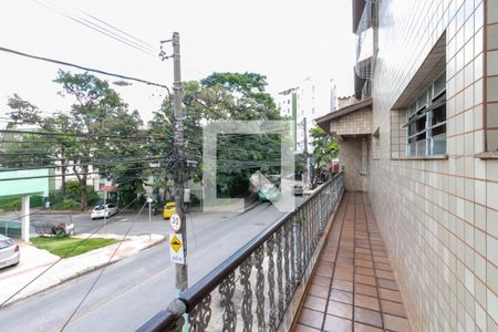 Varanda da Sala de casa à venda com 6 quartos, 380m² em Havaí, Belo Horizonte