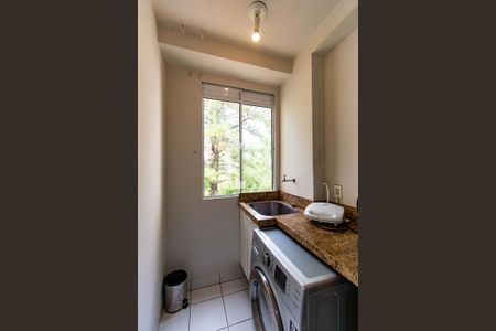 Sala/Cozinha de apartamento para alugar com 2 quartos, 48m² em Bairro Fátima, Canoas