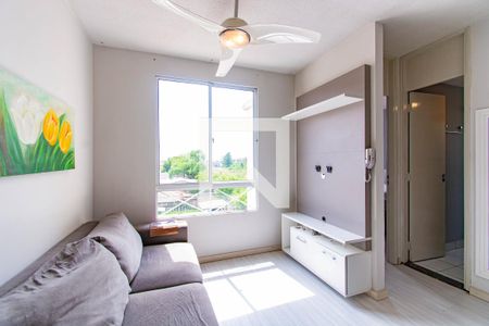Sala de apartamento para alugar com 2 quartos, 48m² em Bairro Fátima, Canoas