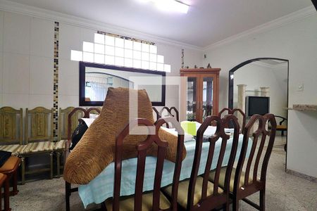 Sala de Jantar de casa à venda com 3 quartos, 305m² em Parque das Nações, Santo André