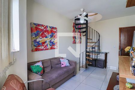 Sala de apartamento à venda com 2 quartos, 105m² em Concórdia, Belo Horizonte