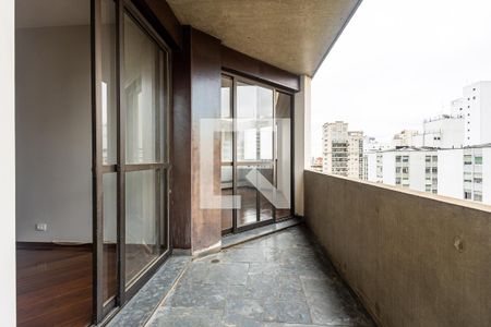 Varanda da Sala de apartamento à venda com 5 quartos, 230m² em Paraíso, São Paulo