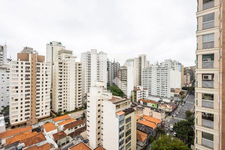 Varanda da Sala - Vista de apartamento à venda com 5 quartos, 230m² em Paraíso, São Paulo