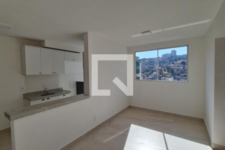 Sala de apartamento para alugar com 2 quartos, 45m² em Estoril, Belo Horizonte