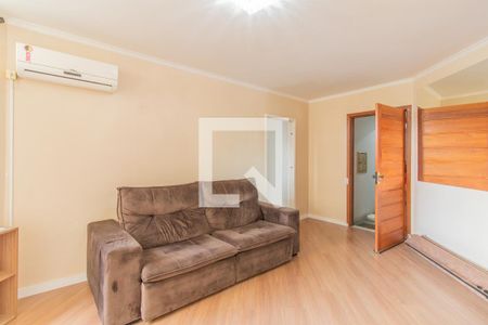 Sala de apartamento à venda com 2 quartos, 65m² em Cristal, Porto Alegre