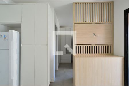 Sala/Cozinha de apartamento para alugar com 1 quarto, 34m² em Chácara Inglesa, São Paulo