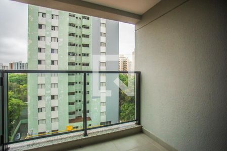 Varanda de kitnet/studio para alugar com 1 quarto, 34m² em Chácara Inglesa, São Paulo