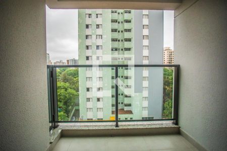 Varanda de kitnet/studio para alugar com 1 quarto, 34m² em Chácara Inglesa, São Paulo