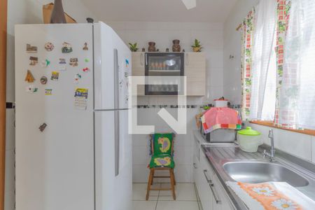 Sala/Cozinha de casa de condomínio à venda com 2 quartos, 68m² em Estância Velha, Canoas